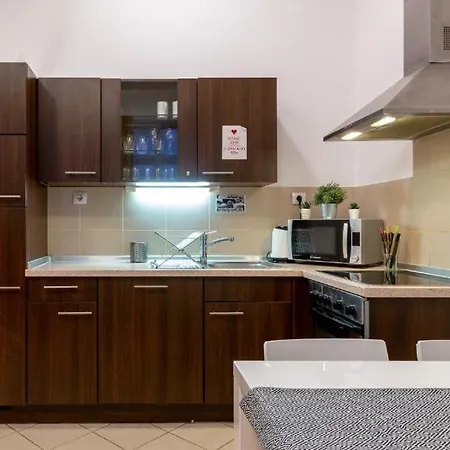 Downtown In The Gozsdu Garden Apartment Budapest